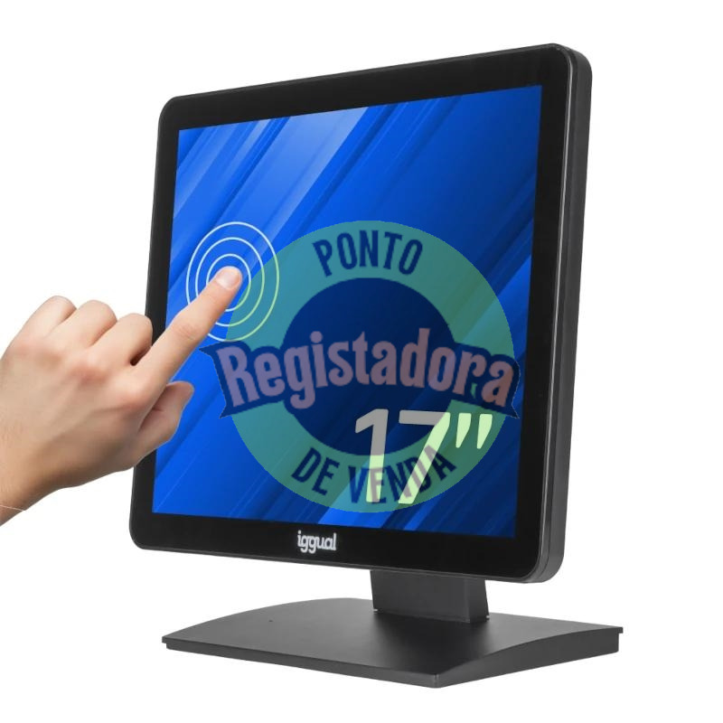 iggual Monitor táctil capacitivo 17" VGA HDMI USB