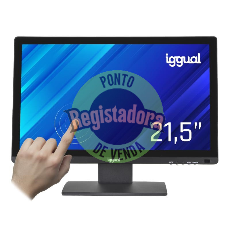 iggual Monitor táctil capacitivo 21,5" 16:9 FHD