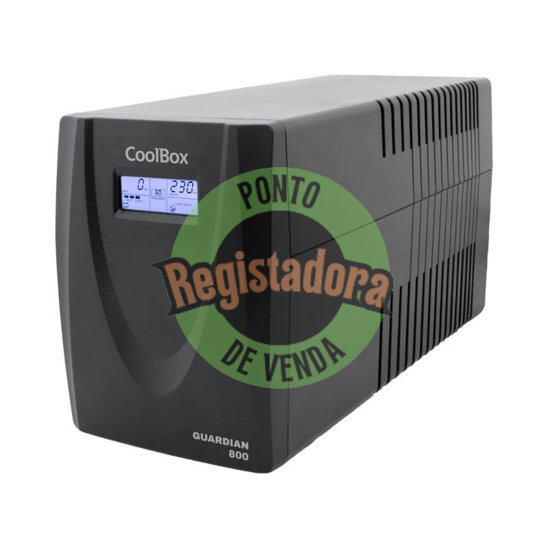 COOLBOX SAI GUARDIAN 3 800VA 480W COM ECRÃ LCD
