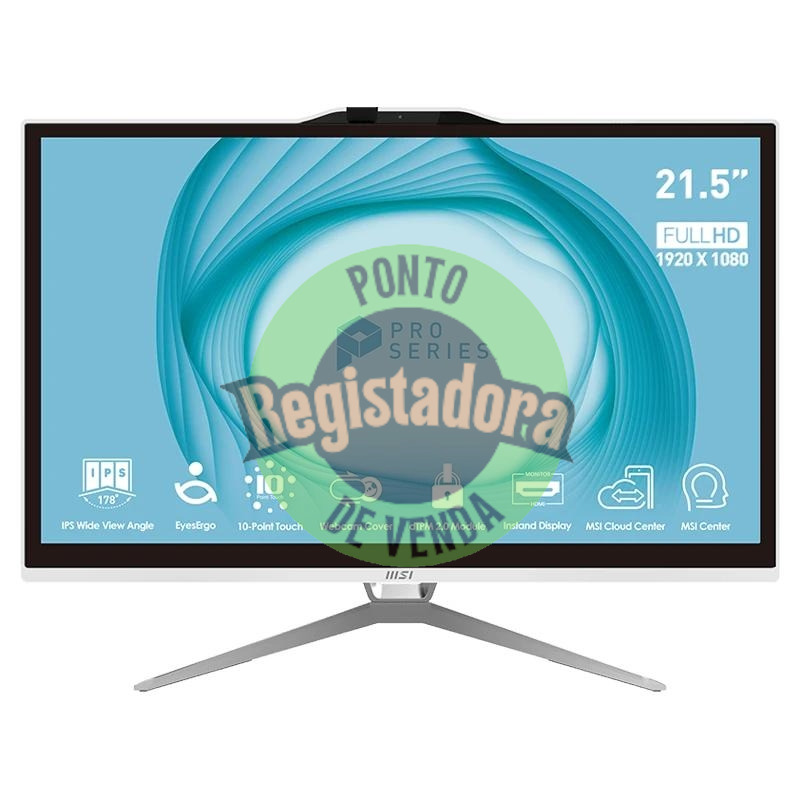 MSI Pro AP222T-435EU G7400 4GB 128 W11P 22" tac.B