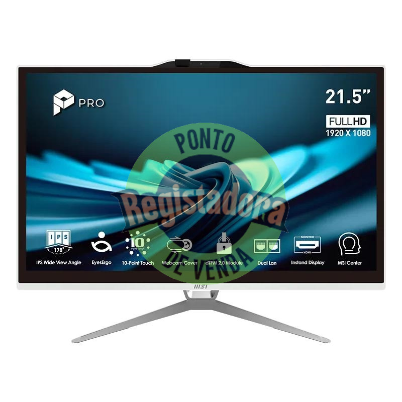MSI Pro AP222T-652EU i5-14400 16 512 DOS 22" tac.B