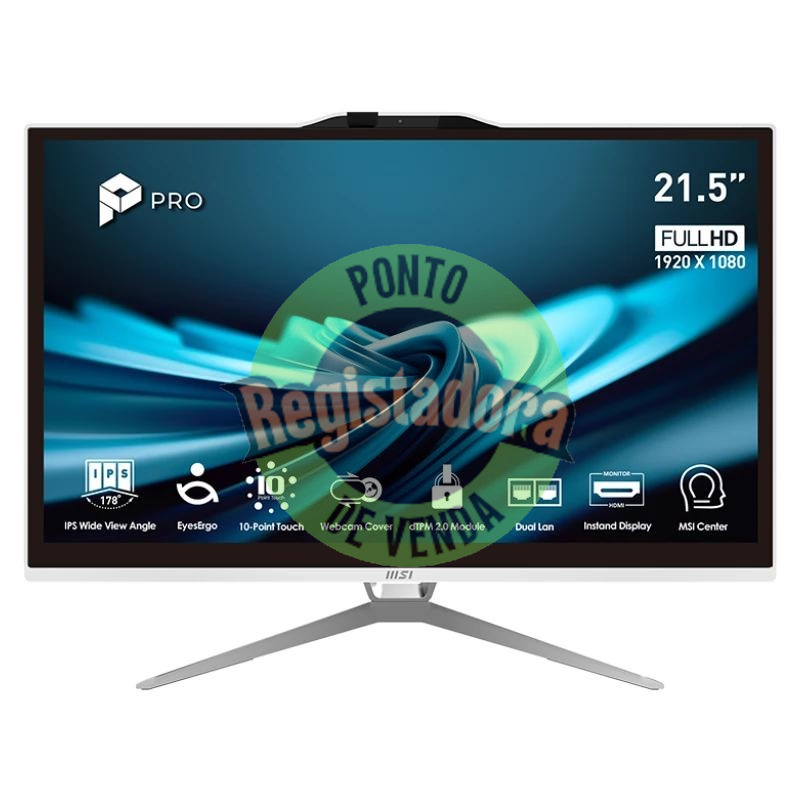 MSI Pro AP222T-606XEU i3-14100 8 512 DOS 22" tac.B