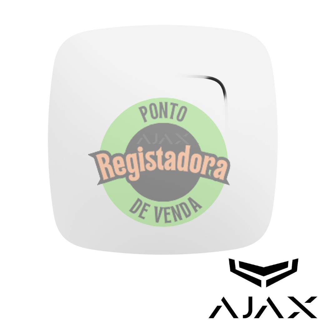 AJAX - Detector de fumo e temperatura - White