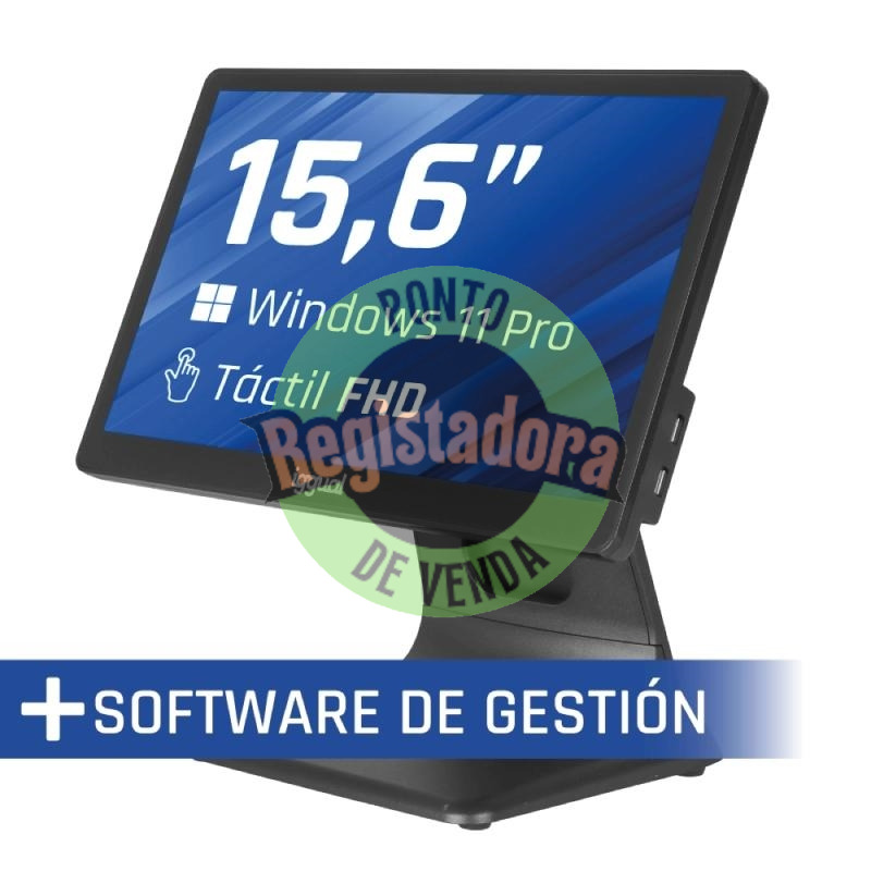iggual TPV 15,6" N100 8+256GB W11Pro + Software