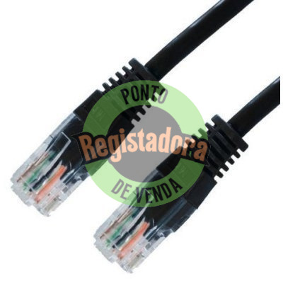 Nanocable Cabo de rede categoria 6 UTP 3 M Preto