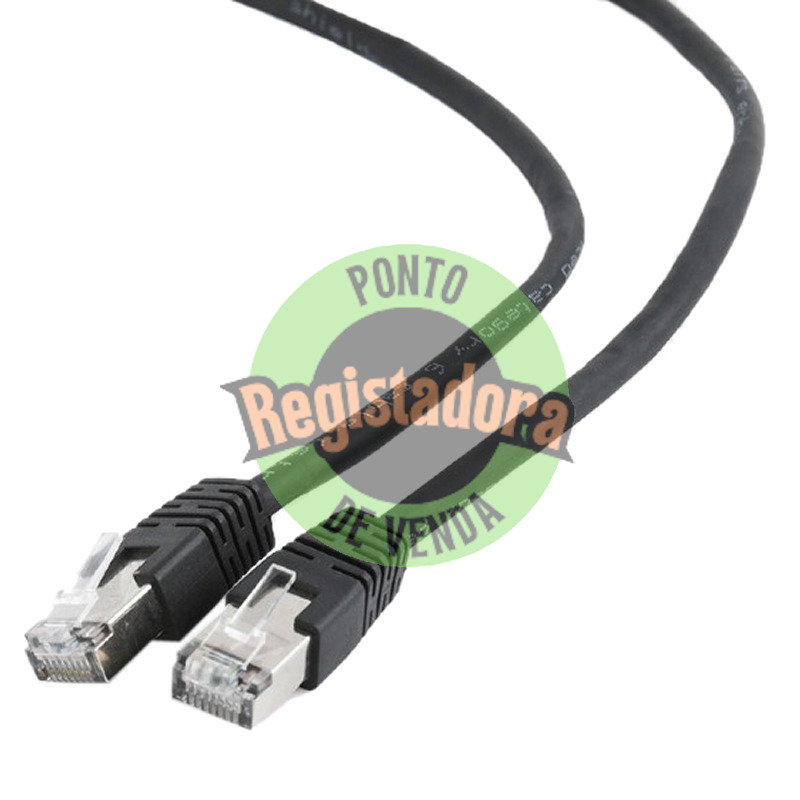 Gembird Cabo de rede cat.6 FTP 2 M Preto