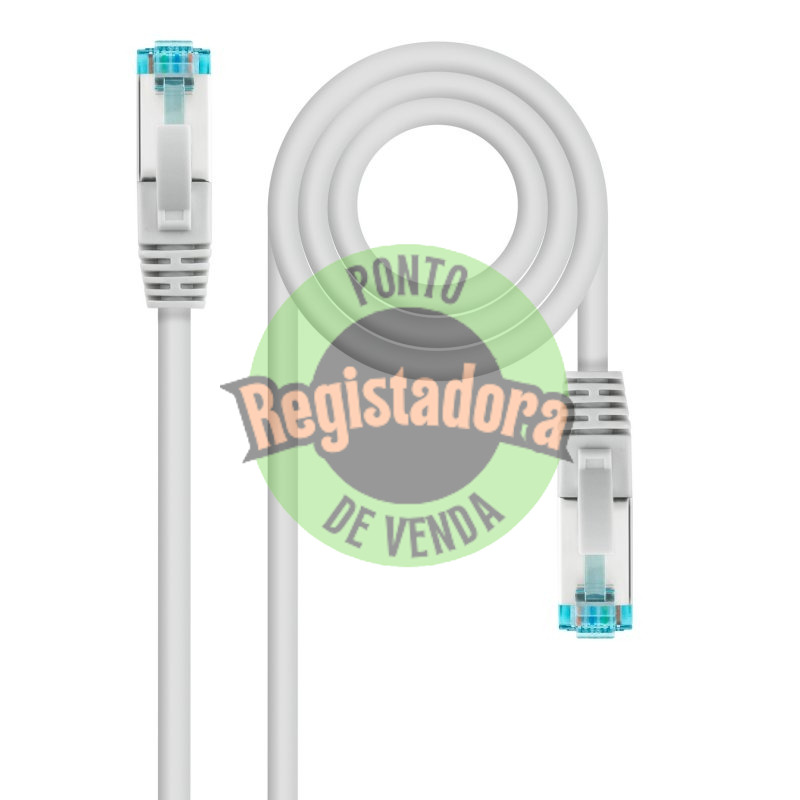 Nanocable Cabo de rede cat. 7 LSZH/SFTP 25 M Cinzento