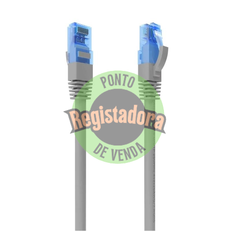 Aisens Cabo RJ45 Cat.6 UTP AWG26 CCA Cinzento 0.5M