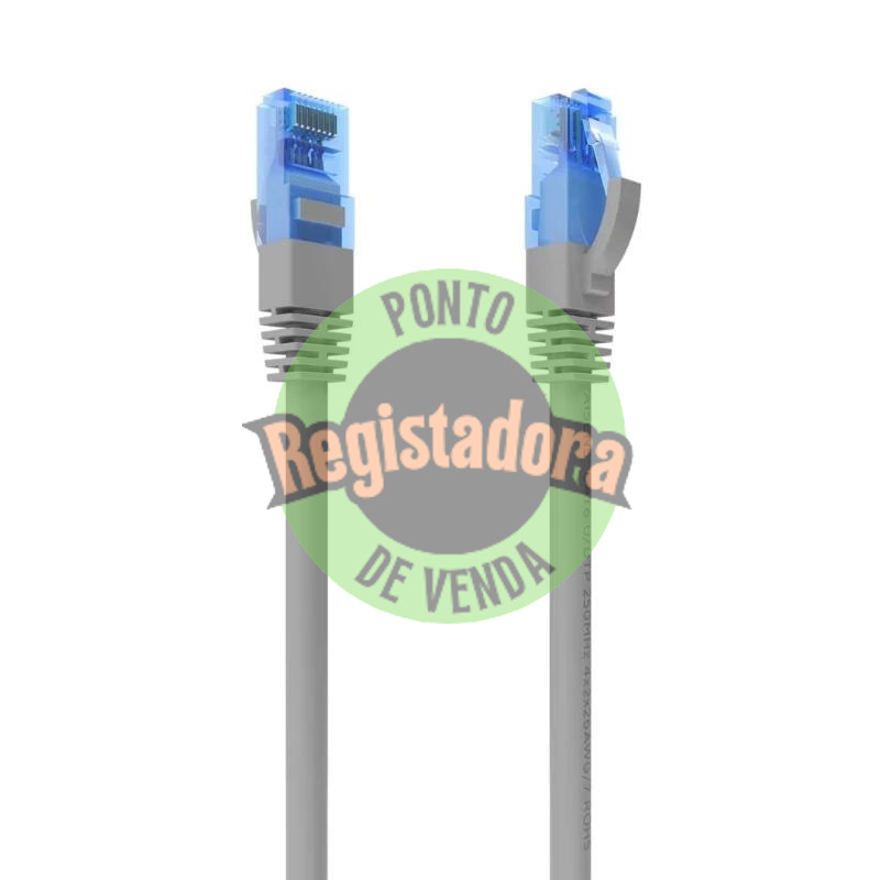 Aisens Cabo RJ45 CAT.6 UTP AWG26 CCA Cinzento 1.0M