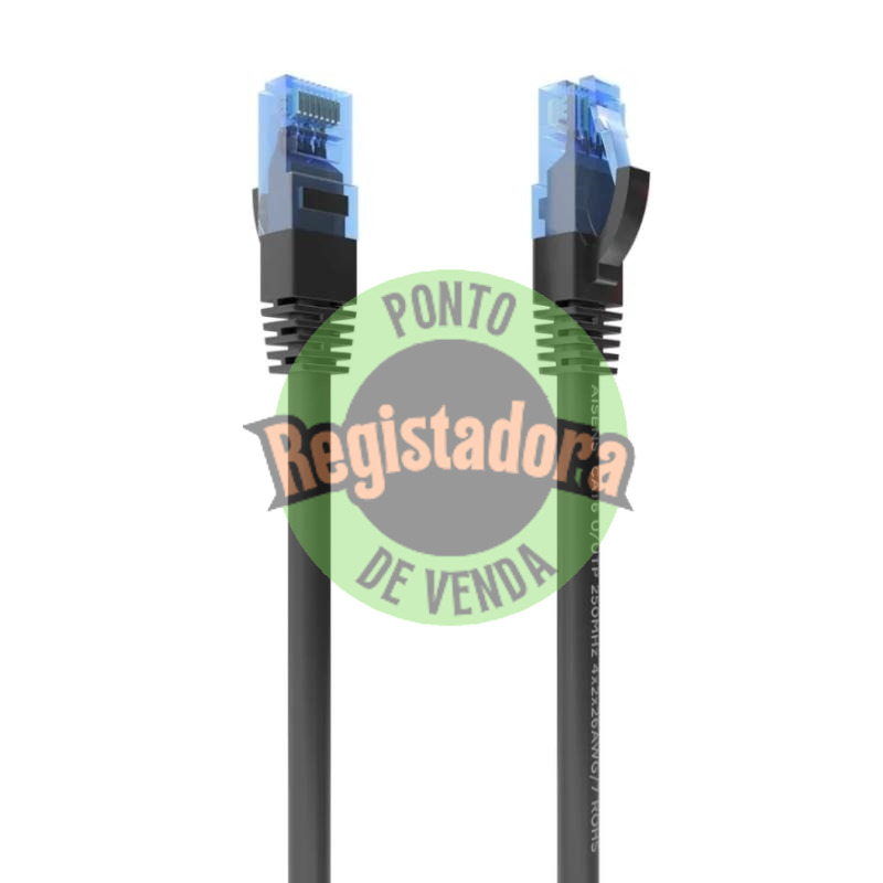Aisens Cabo RJ45 Cat.6 UTP AWG26 CCA Preto 1.5M