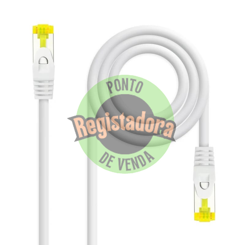 Nanocable Cabo de rede cat. 6A LSZH/SFTP 0.5M Branco
