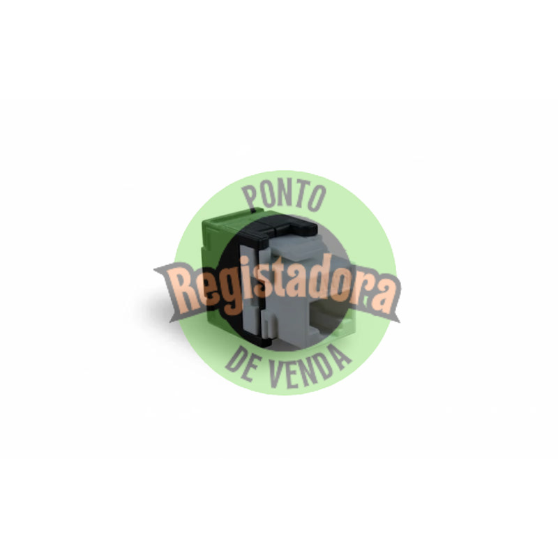 2LAN Conector RJ45 CAT.6 UTP Fêmea TOOLESS 180º.
