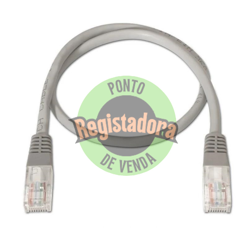 Aisens Cabo de rede RJ45 CAT.5E UTP AWG26 cinzento 3.0m