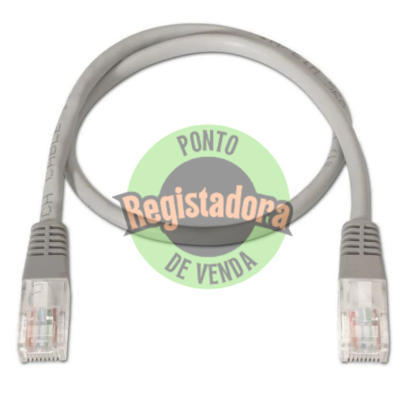 Aisens Cabo de rede RJ45 CAT.6 UTP AWG24 cinzento 7.0m