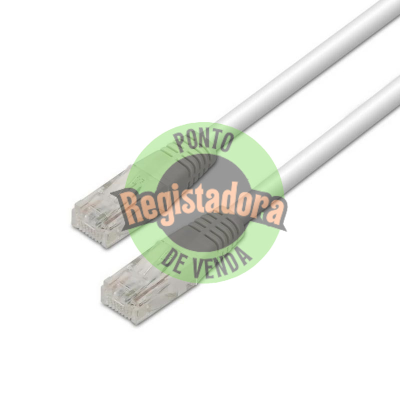Aisens Cabo de rede RJ45 CAT.6 UTP AWG24 branco 0.5m