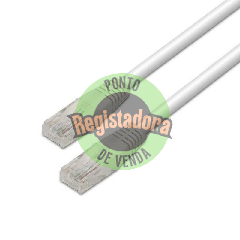 Aisens Cabo de rede RJ45 CAT.6 UTP AWG24 branco 3.0m