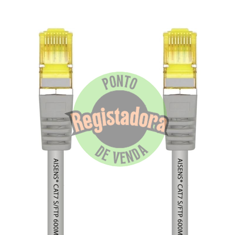 Aisens Cabo de rede RJ45 LSZH CAT.7 SFTP cinzento 15m