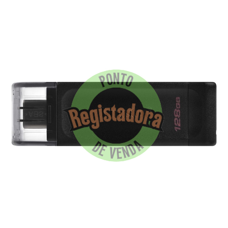 Kingston DataTraveler DT70 128GB USB C 3.2 Preto