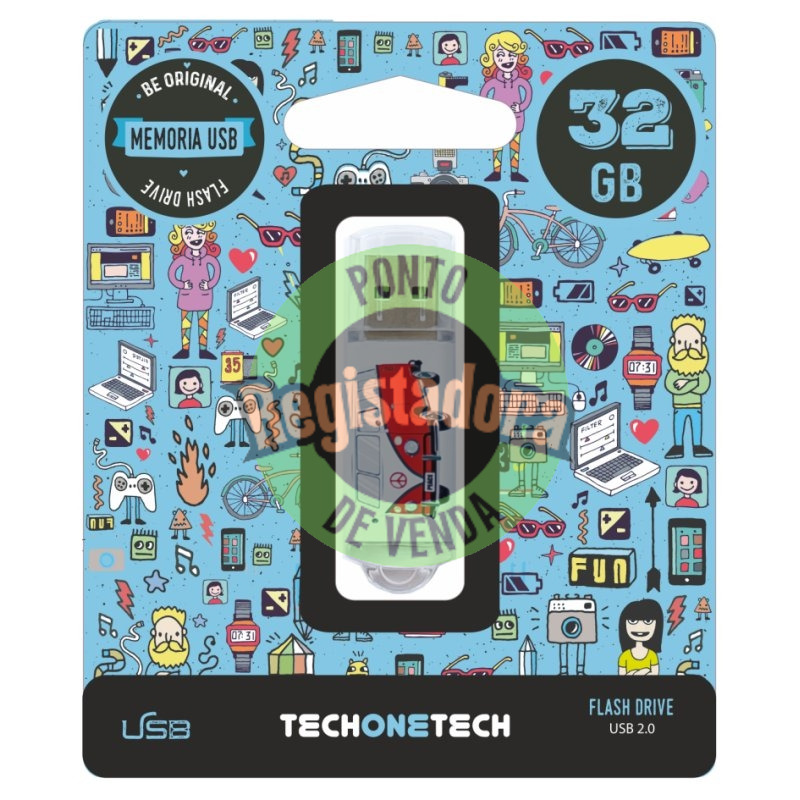 TECH ONE TECH Camper Van-Van 32 Gb USB 2.0