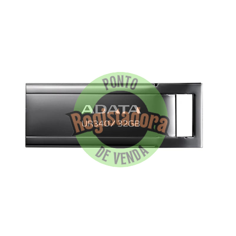 ADATA Lapiz USB UR340 32GB USB 3.2 Metal Black