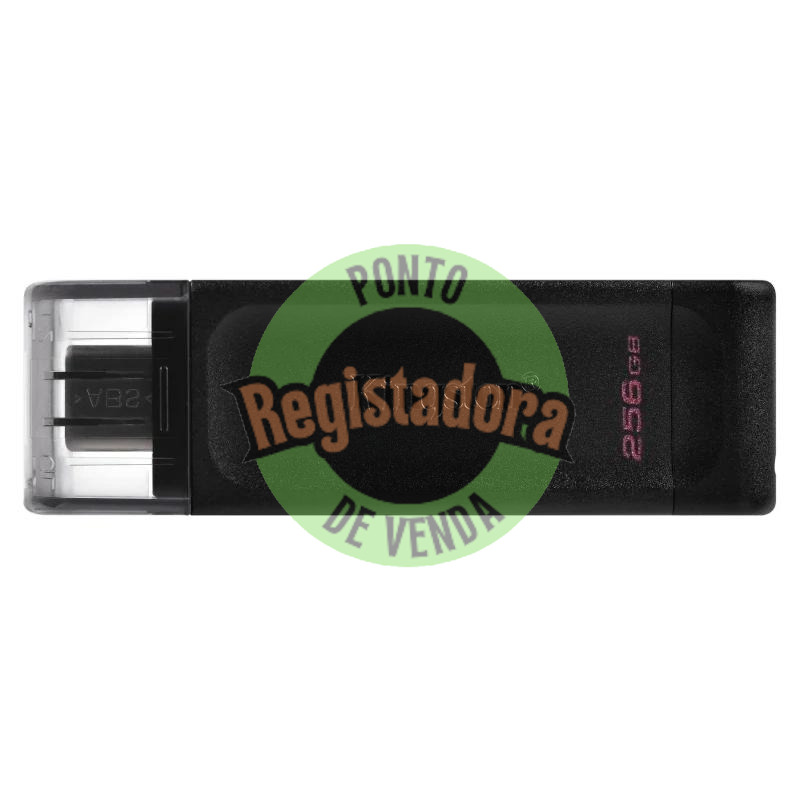 Kingston DataTraveler DT70 256GB USB C 3.2 Preto