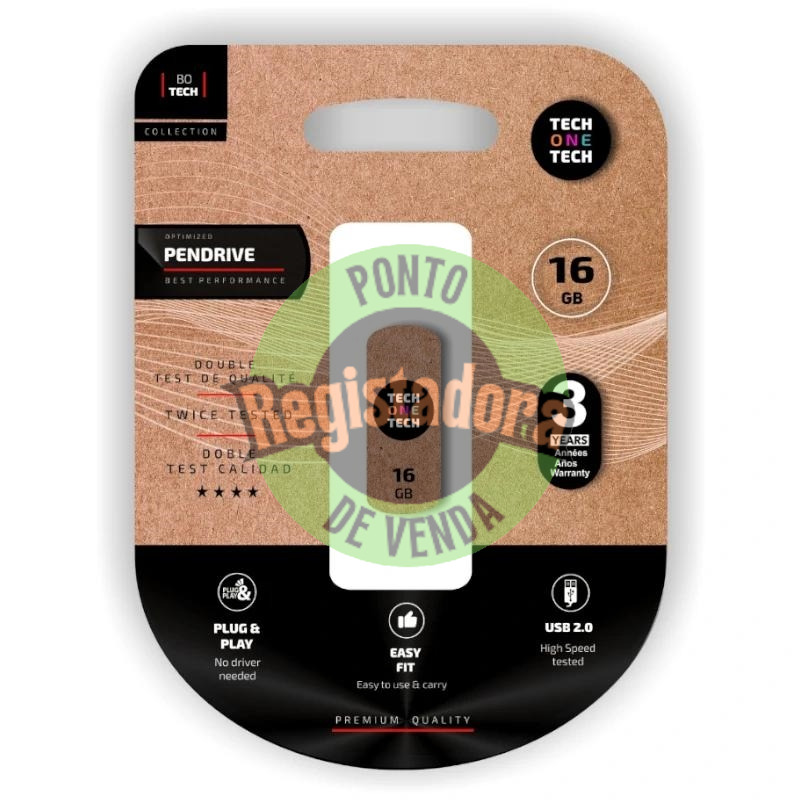 TECH ONE TECH Pro Smart Clip 16 Gb USB 2.0