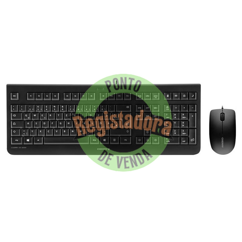 Cherry DC2000 Teclado + Rato Optico 1.200dpi