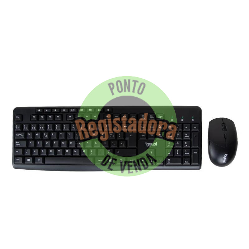 iggual Kit teclado rato sem fios WMK-BASIC