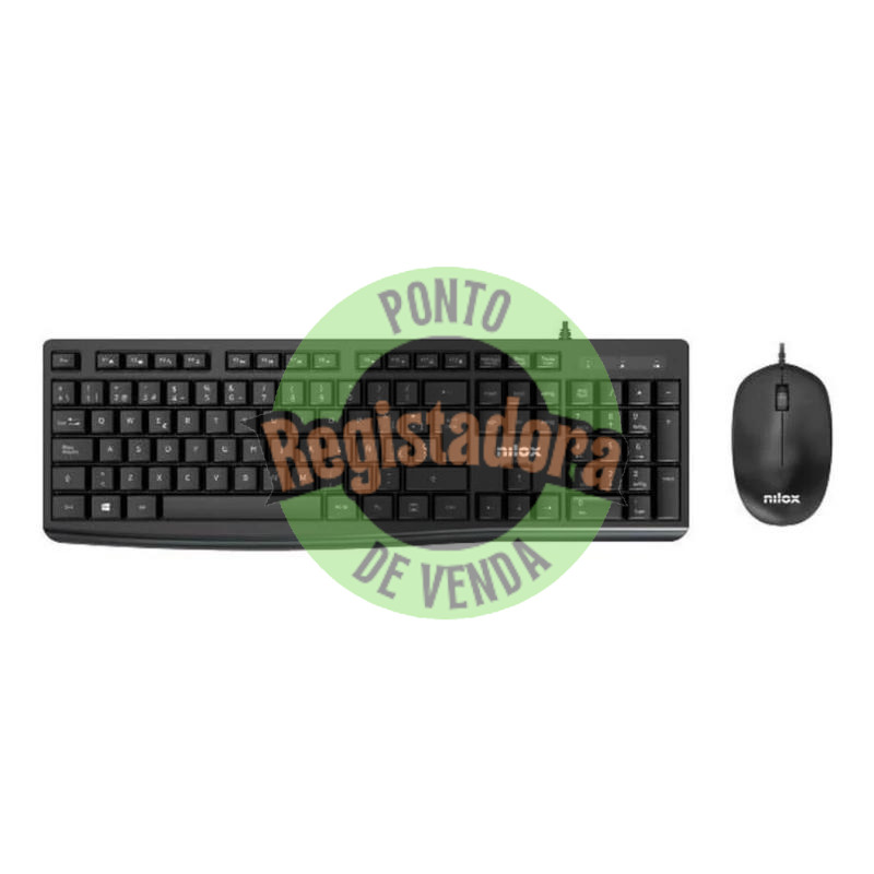 Nilox Teclado y rato Usb NXKME0012 Preto