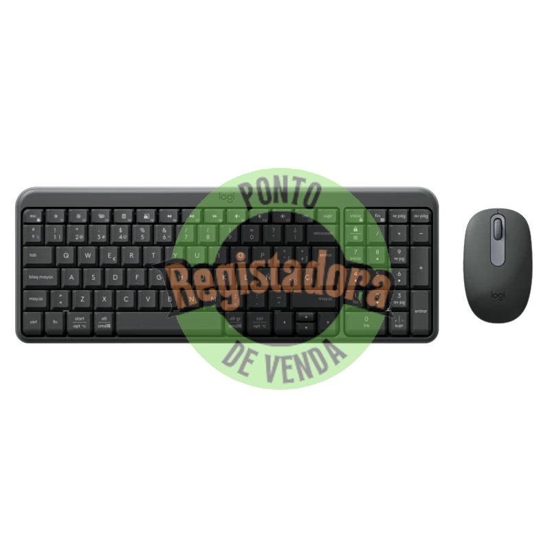 Logitech Teclado+rato MK250 bluet Preto