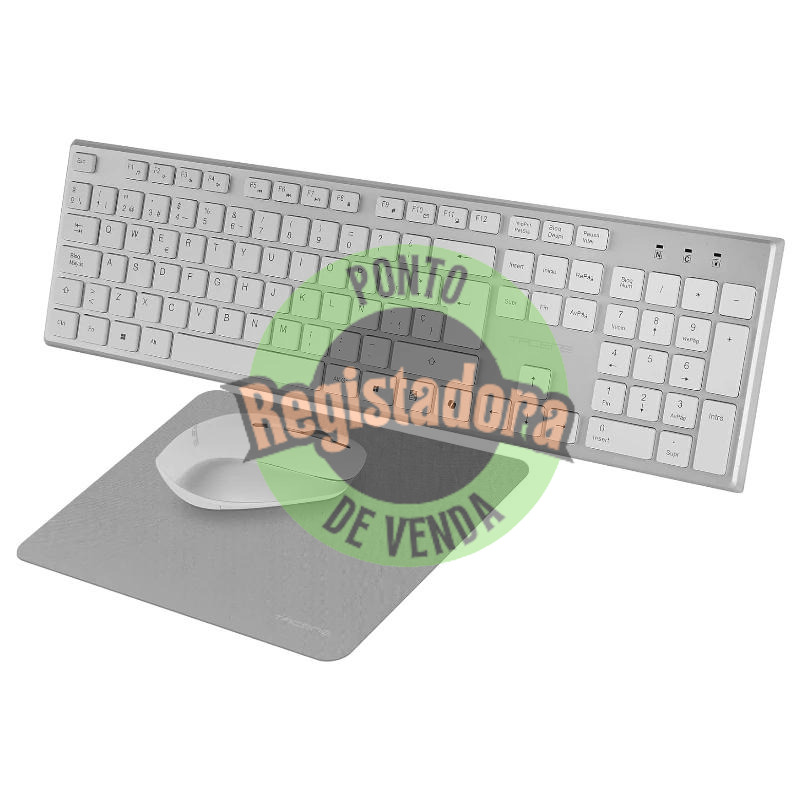 Tacens 3EN1 Teclado+Rato+Alfom sem fios Branco