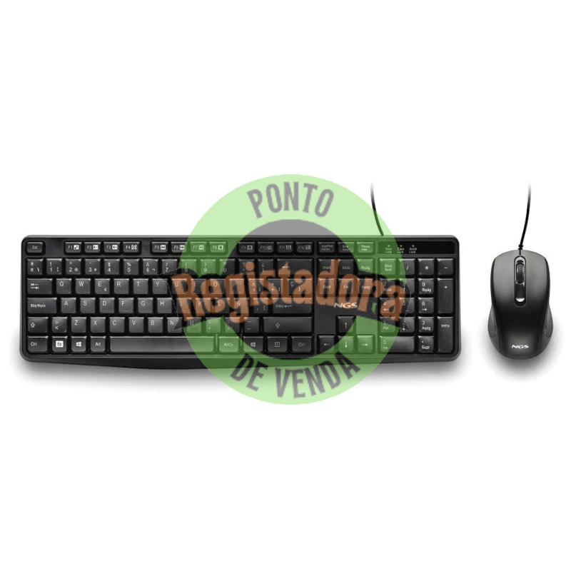 NGS Kit Teclado+Rato com fio Cocoa