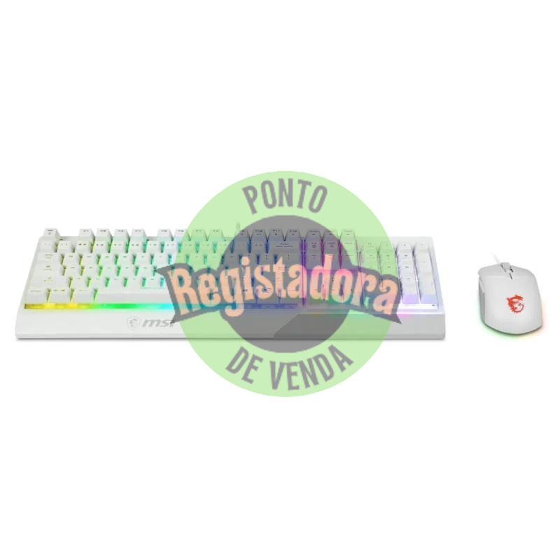 Msi Teclado + Rato Vigor GK30 COMBO White