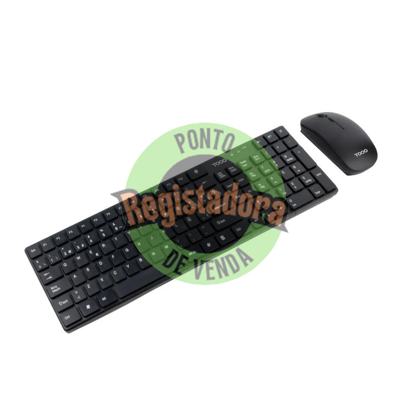 Tooq Teclado+Rato TQKMW-3102 Slim inalámbr Preto