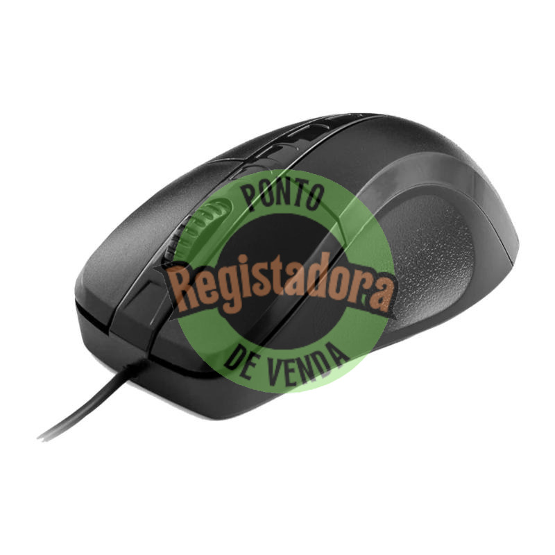 Nilox Rato Óptico MOUSB1001 1000 dpi Preto
