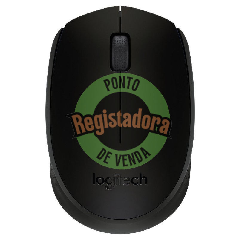 Logitech Rato sem fios B170 Preto