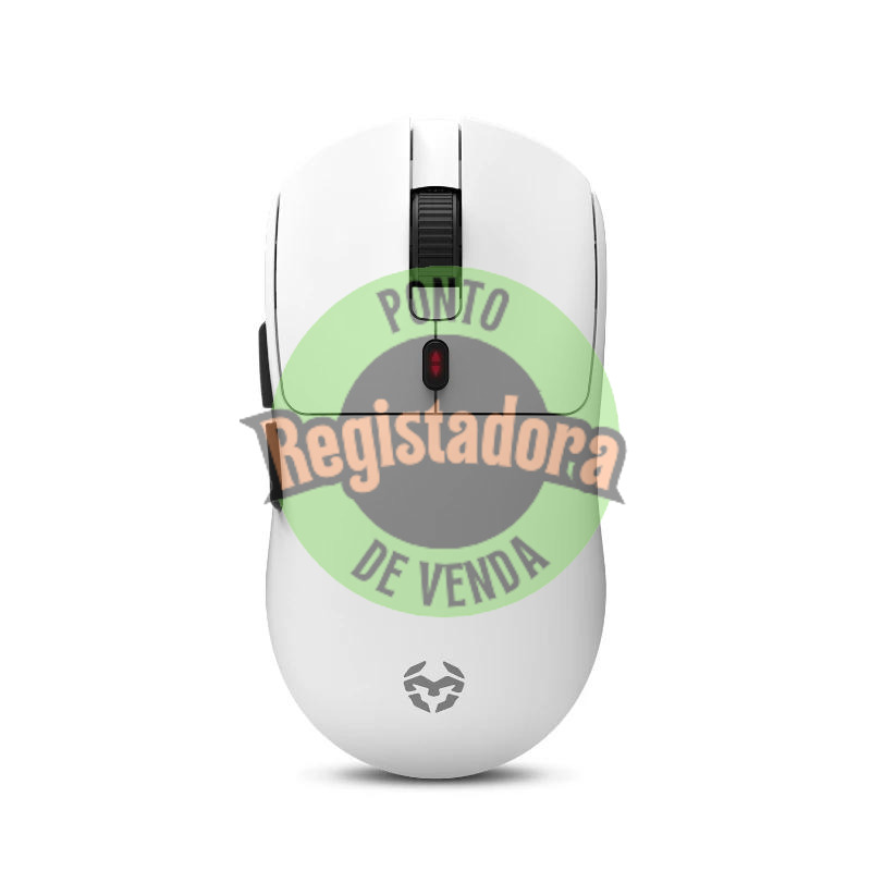 KROM KLEVER Rato gaming superligero wireless Blco