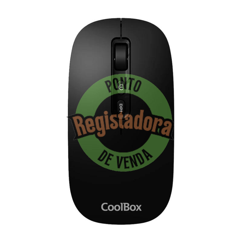 Coolbox Rato W02-IA sem fios RF+BT Preto