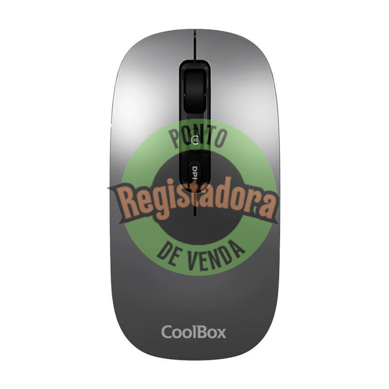 Coolbox Rato W02-IA sem fios RF+BT Cinzento