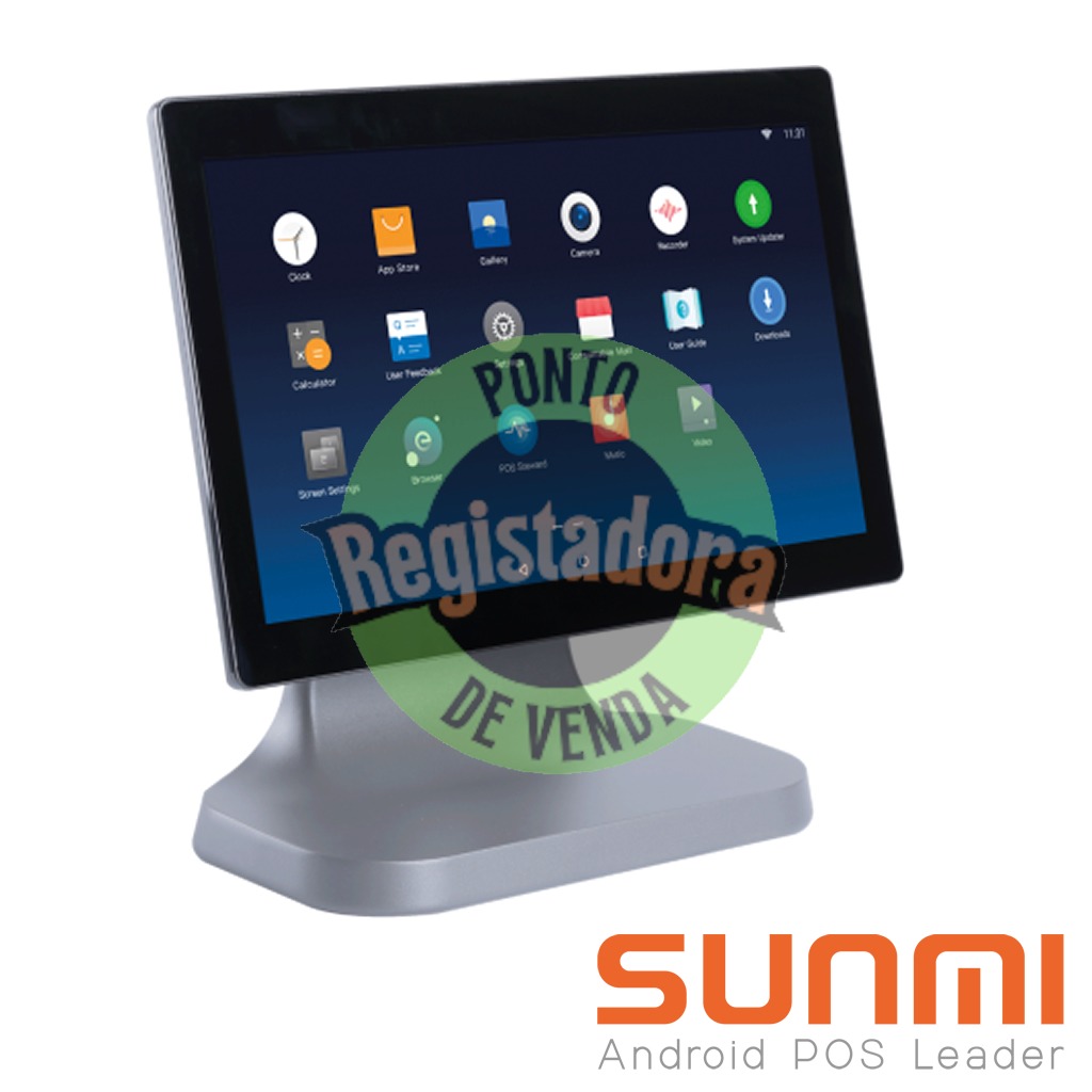 T2s LITE, SUNMI OS, A9.0, 15.6" mono screen, 4GB+64GB, Wifi, EU Adapter, 1-Y