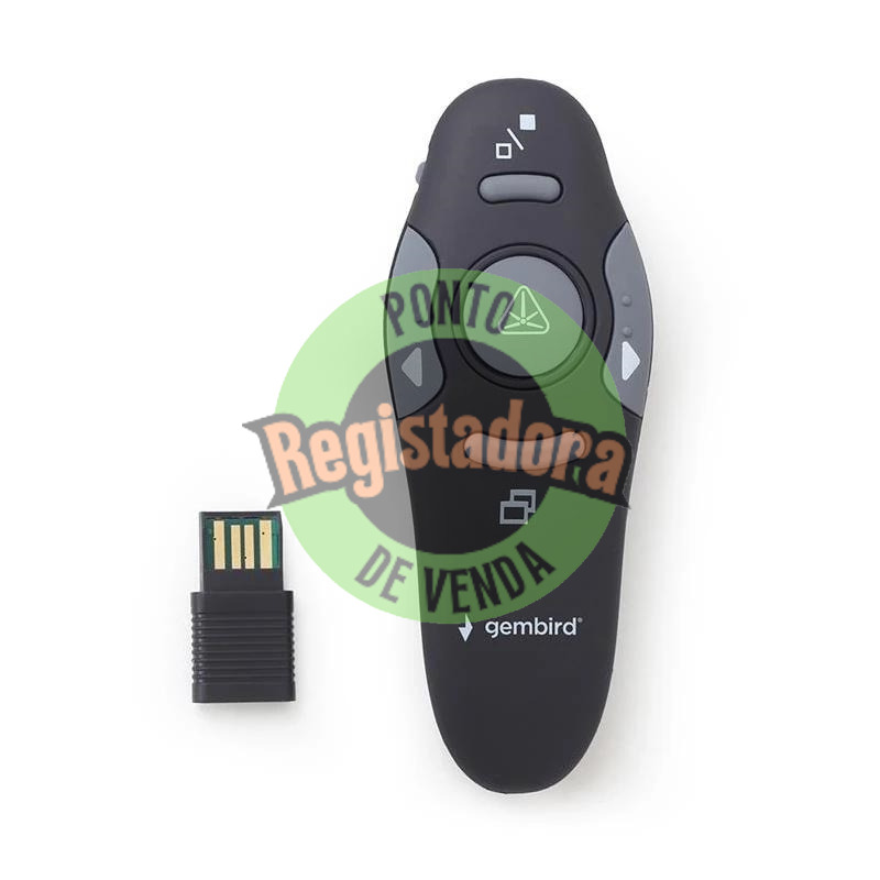 GEMBIRD Presentador sem fios laser adapt USB