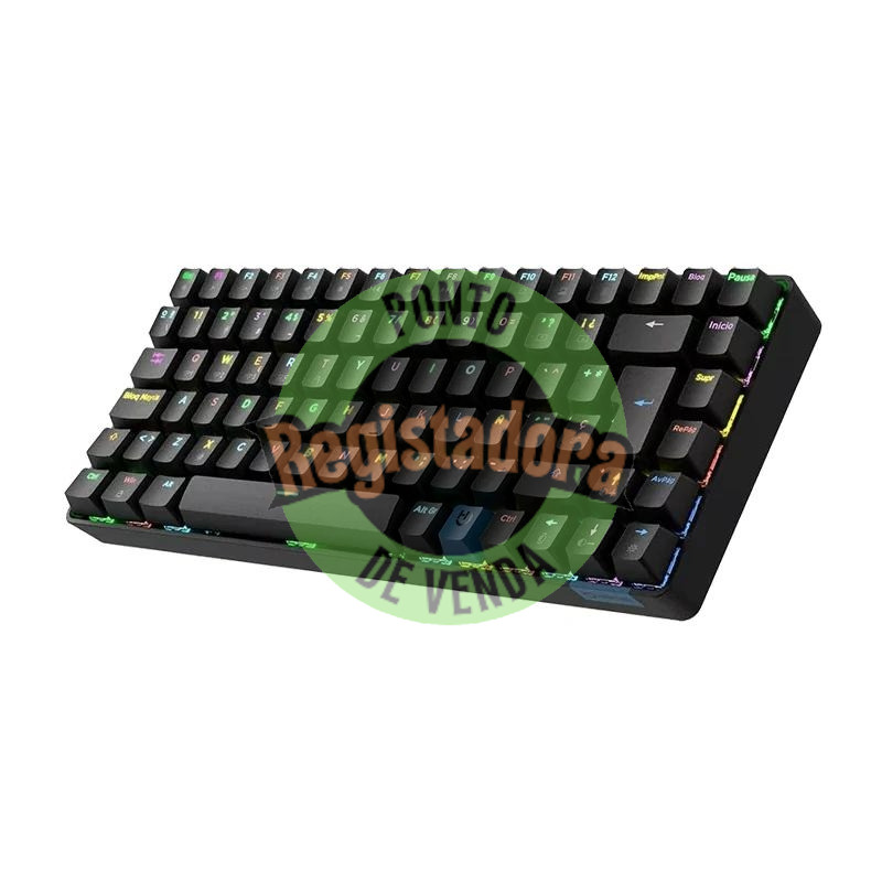 Hiditec teclado Gaming GM1K Switches red