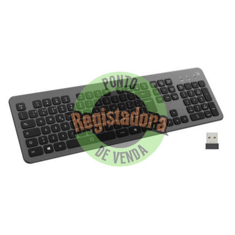 EWENT EW3296 Teclado Slim Inalámbric 2.4Ghz BT 1-2