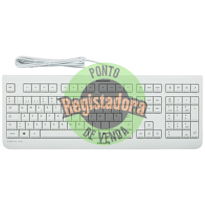 Cherry Teclado KC 1000 Branco