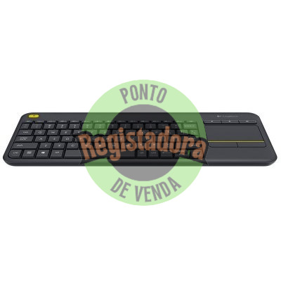 Logitech Teclado K400 920-007137 Plus Touch Preto