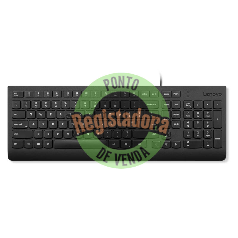Lenovo Teclado com fio USB