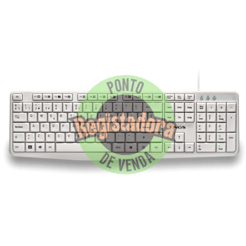 NGS Teclado USB-A 12 Teclas Multi Cabo 1.5M