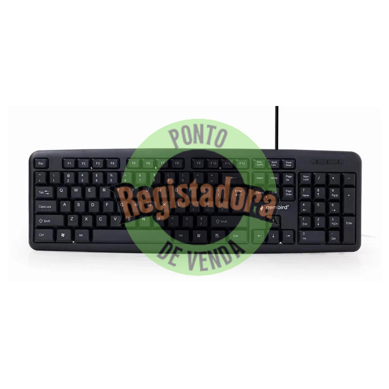 GEMBIRD Teclado estandard USB Espanhol Preto