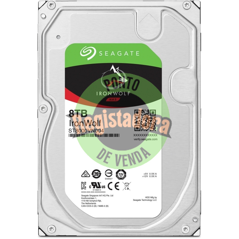 Seagate IronWolf NAS ST8000VN004 8TB 3.5" SATA3