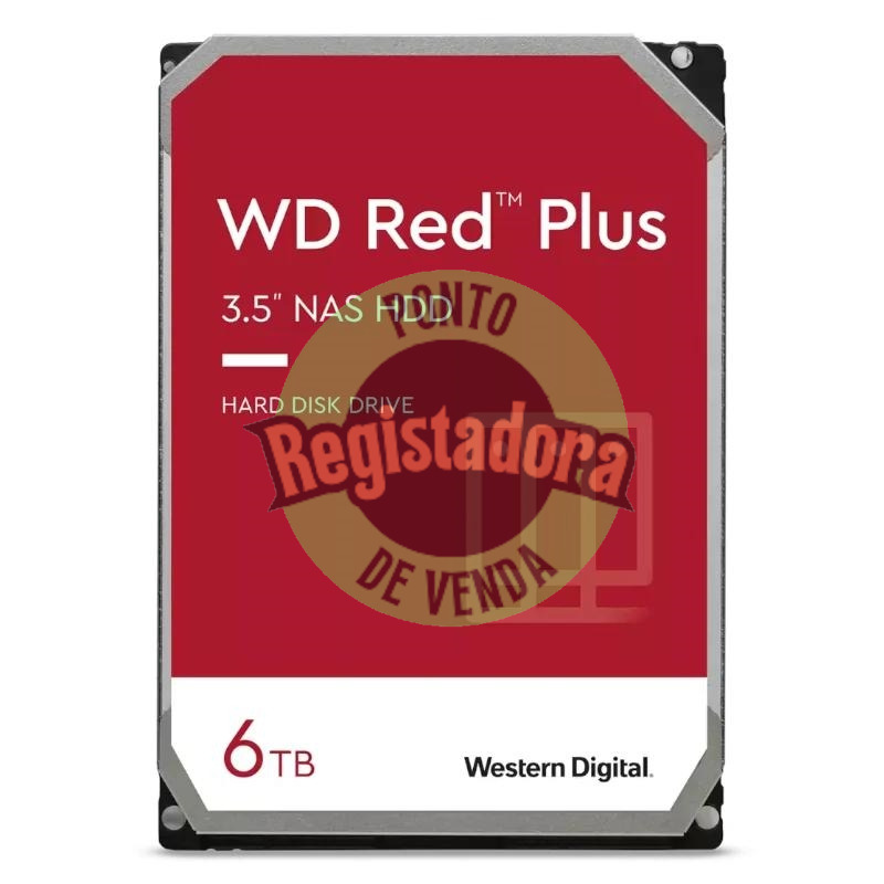 Western Digital Red Plus WD60EFPX 6TB SATA-600